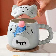Charger l'image dans la galerie, MUG CHAT KAWAII