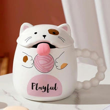 Charger l'image dans la galerie, MUG CHAT KAWAII