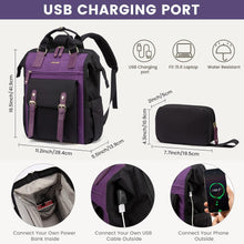 Charger l'image dans la galerie, LOVEVOOK VIOLET NOIR GRIS 15,6"