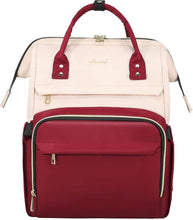 Charger l&#39;image dans la galerie, SAC A DOS LOVEVOOK ROUGE BEIGE
