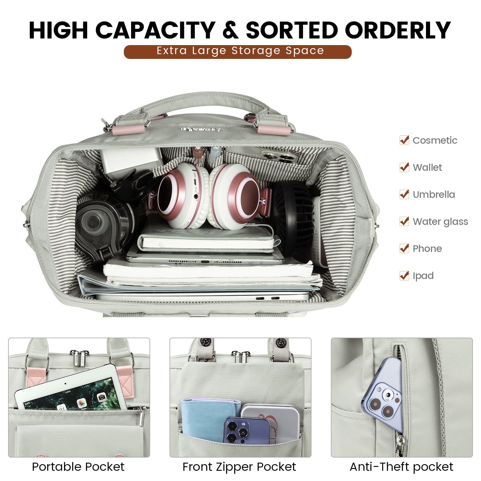 MINI LOVEVOOK GRIS ROSE