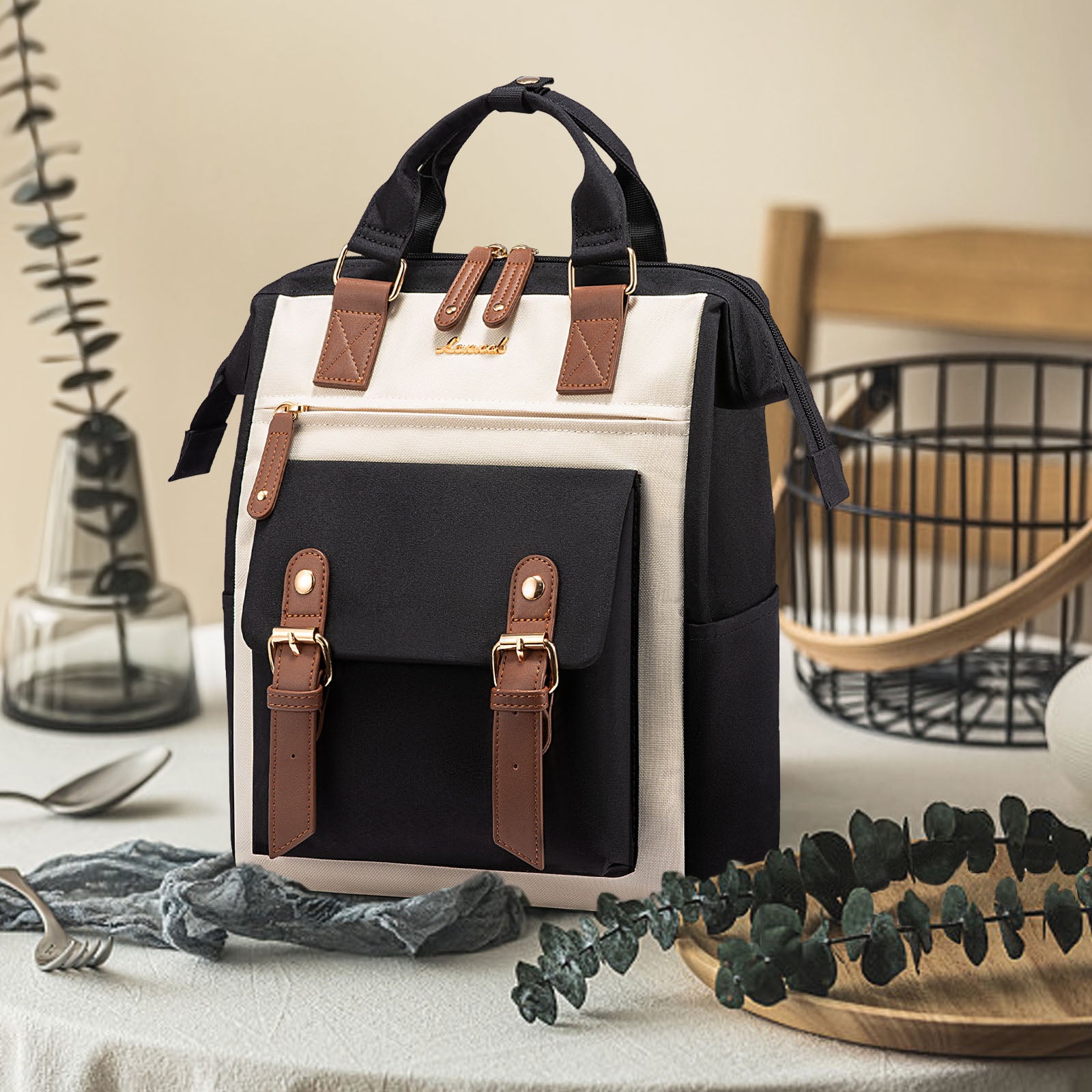 MINI OKABANA BEIGE NOIR