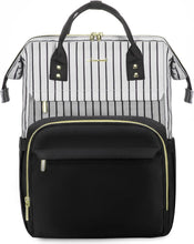 Charger l&#39;image dans la galerie, SAC A DOS LOVEVOOK NOIR STRIPE
