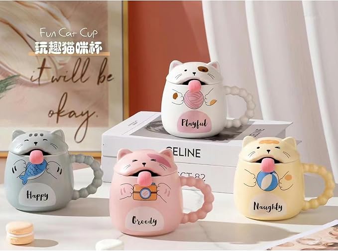 MUG CHAT KAWAII