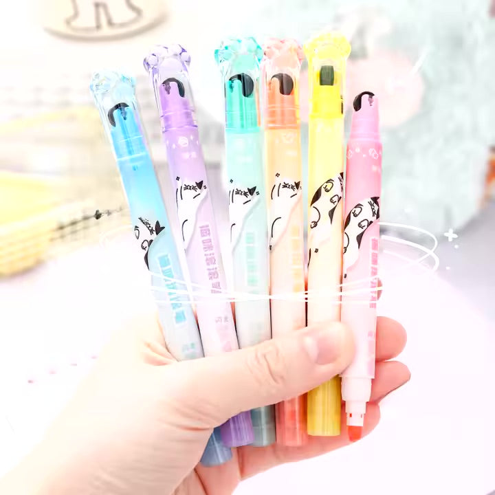 Boite surligneur chat